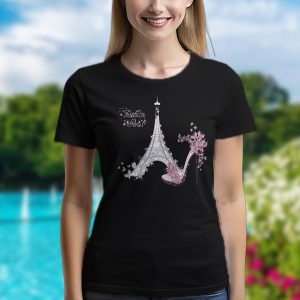 Дамска тениска Айфеловата кула
