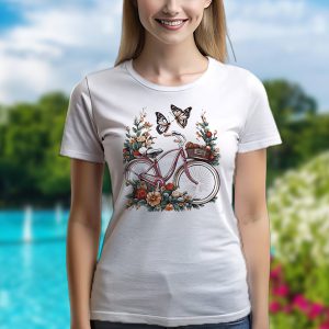 Дамска тениска Велосипед
