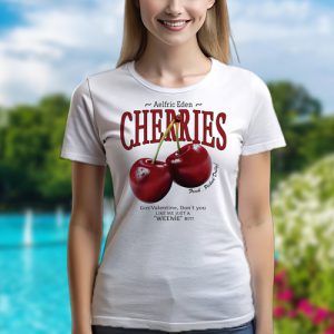 Дамска тениска Череши