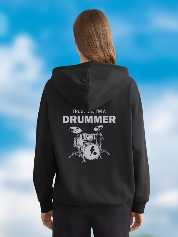 Дамски суичър с барабани