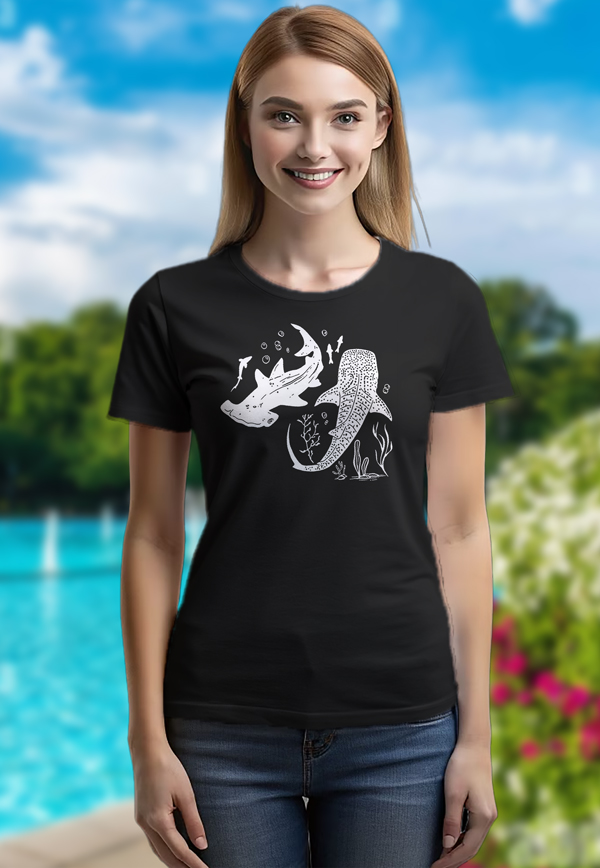 Дамска тениска Акули