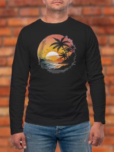 Тениска Залез в тропиците