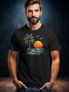 Тениска Изгрев на тропика