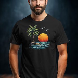 Тениска Изгрев на тропика