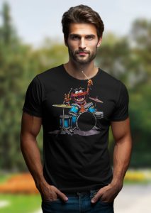 Тениска ВЕСЕЛИЯТ БАРАБАНИСТ