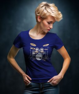 Дамска тениска БАРАБАНИ 5