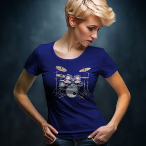 Дамска тениска БАРАБАНИ 5