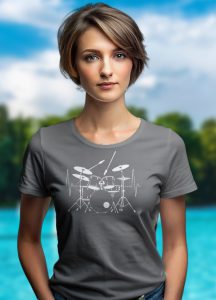 Дамска тениска БАРАБАНИ 6