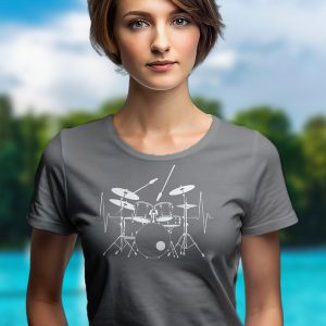 Дамска тениска БАРАБАНИ 6