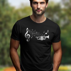 Тениска Тромпет ноти