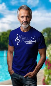 Тениска Тромпет ноти