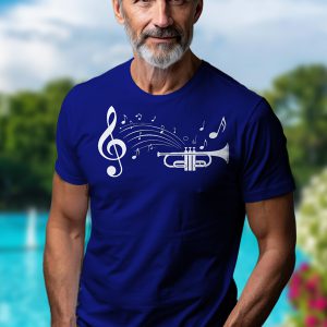 Тениска Тромпет ноти