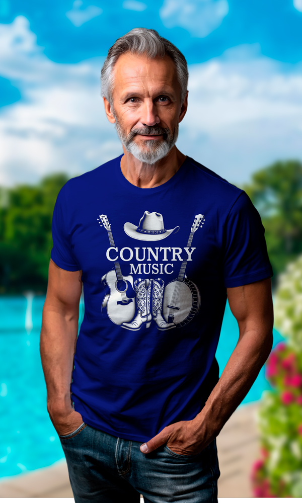 Тениска COUNTRY MUSIC