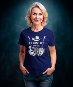 Дамска тениска COUNTRY MUSIC