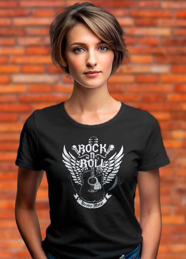 Дамска тениска ROCK n ROLL 1