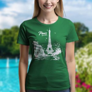 Дамска тениска PARIS  1