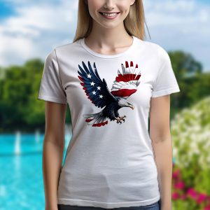 Дамска тениска Американски орел