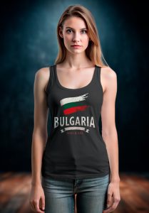 Дамски поитник с изображение на флага на България