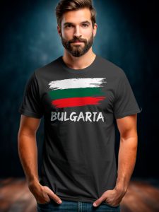  Тениска с изображение българския флаг