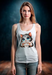 Дамски потник Обичащо коте