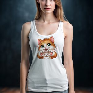 Дамски потник Обичащо коте