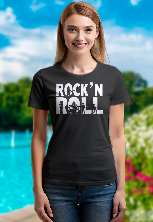 Дамска тениска ROCK'N ROLL