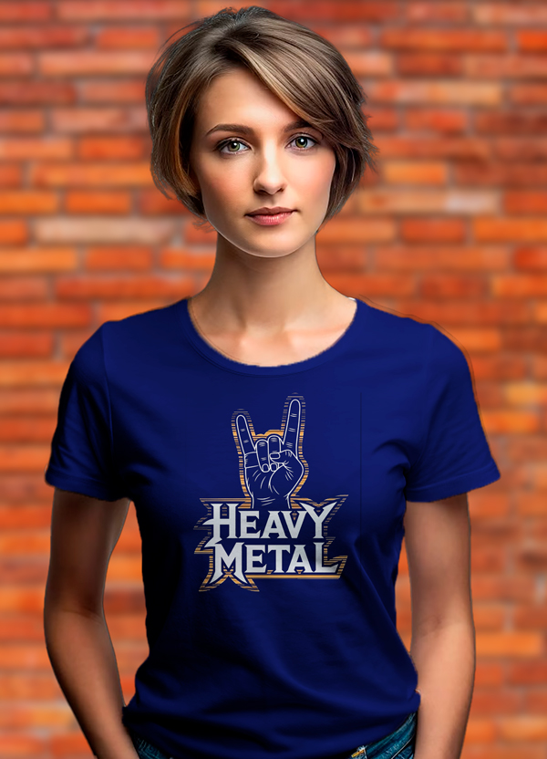 Дамска тениска HEAVY METAL