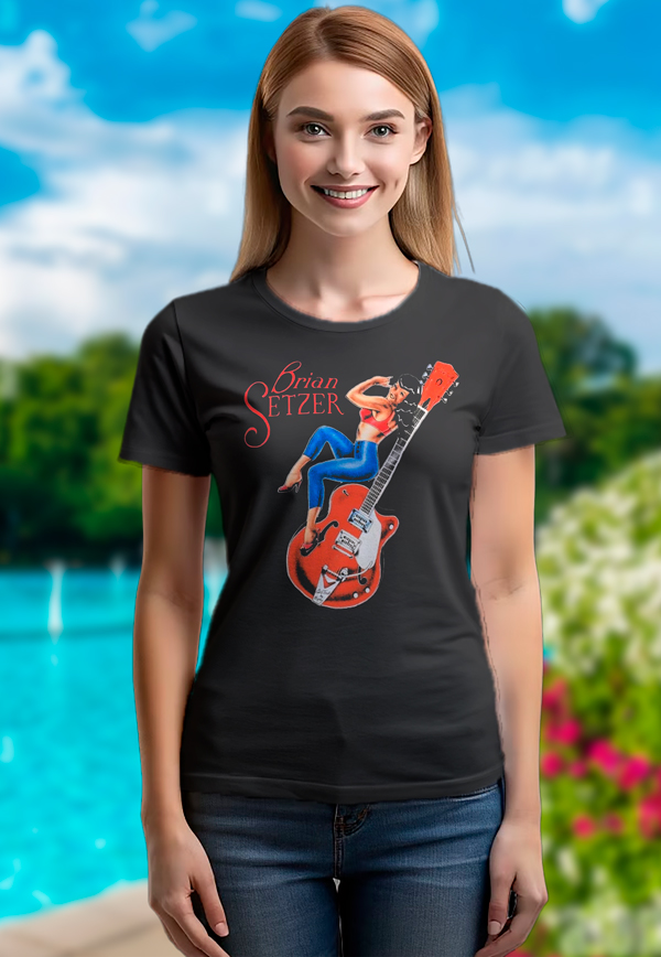 Дамска тениска Brian Setzer